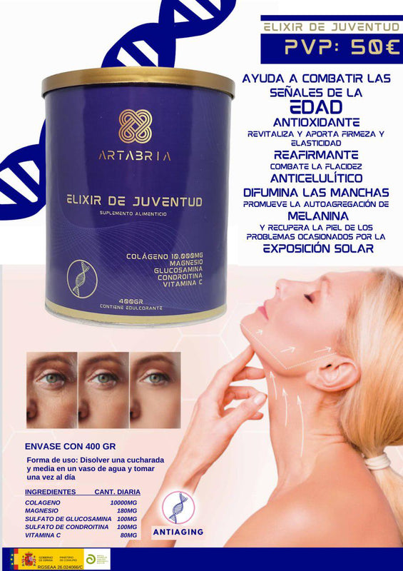 Elixir de Juventud - Colágeno Enriquecido (1 Mes)