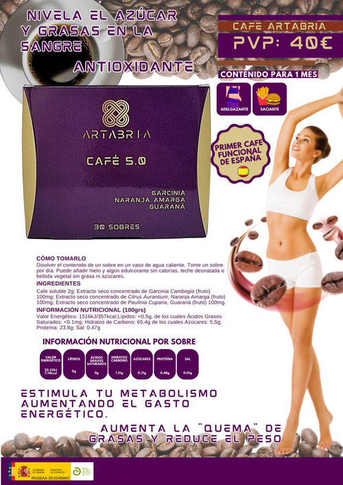 CAFE 5.0 (30 Sobres)