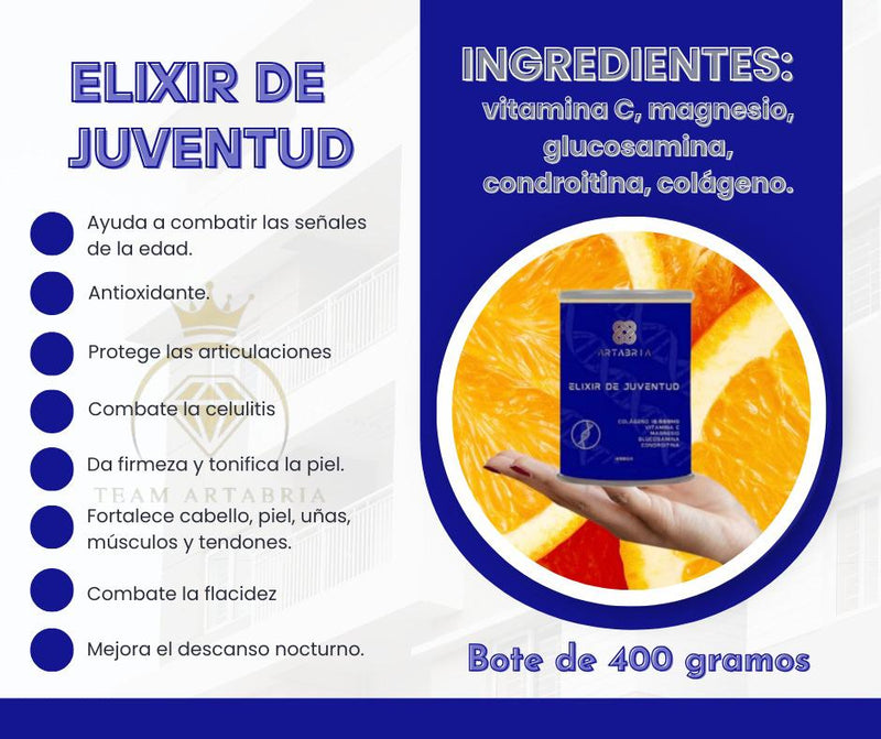 Elixir de Juventud - Colágeno Enriquecido (1 Mes)
