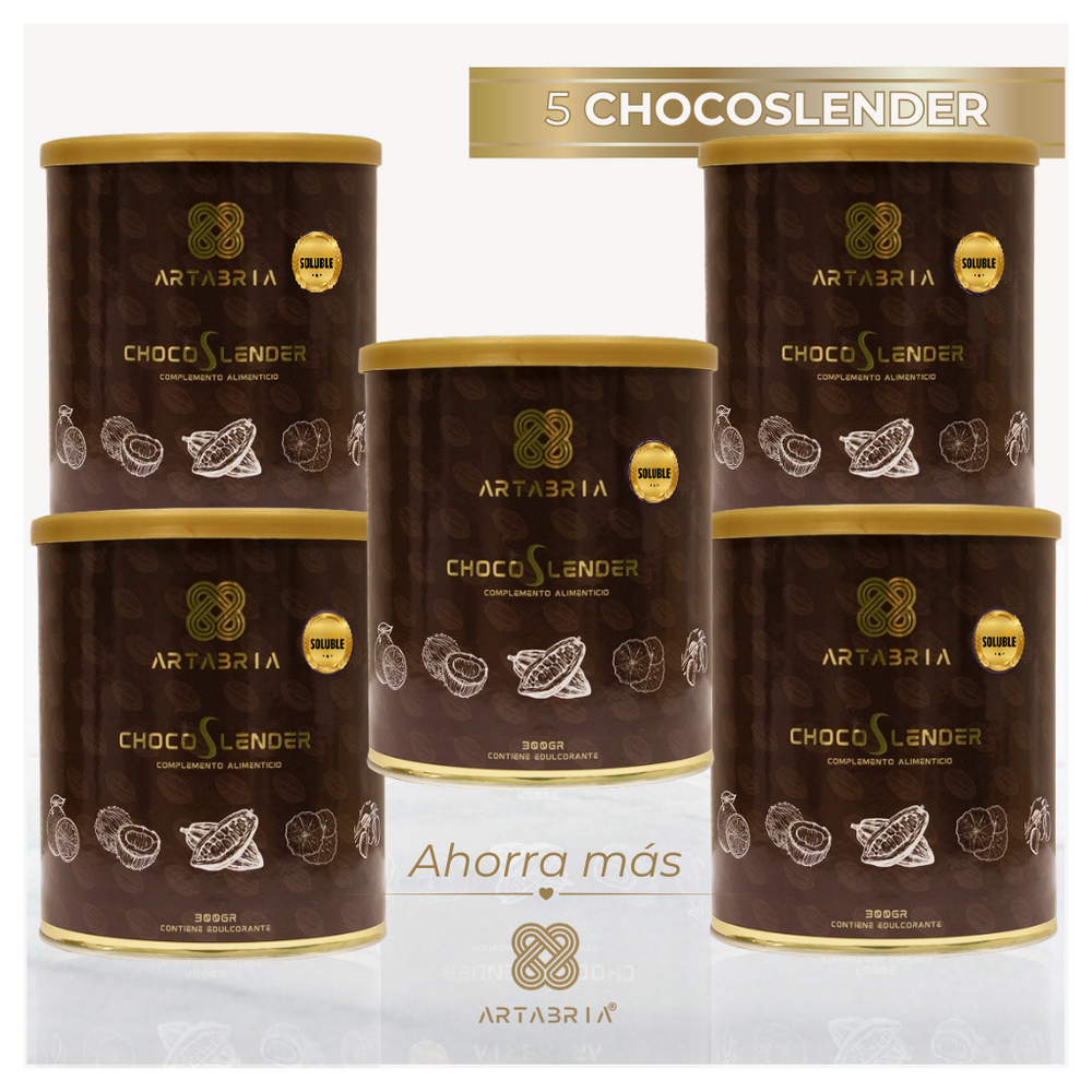 Pack 5 ChocoSlender