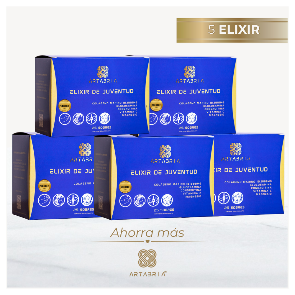 Pack 5 Elixir de Juventud.